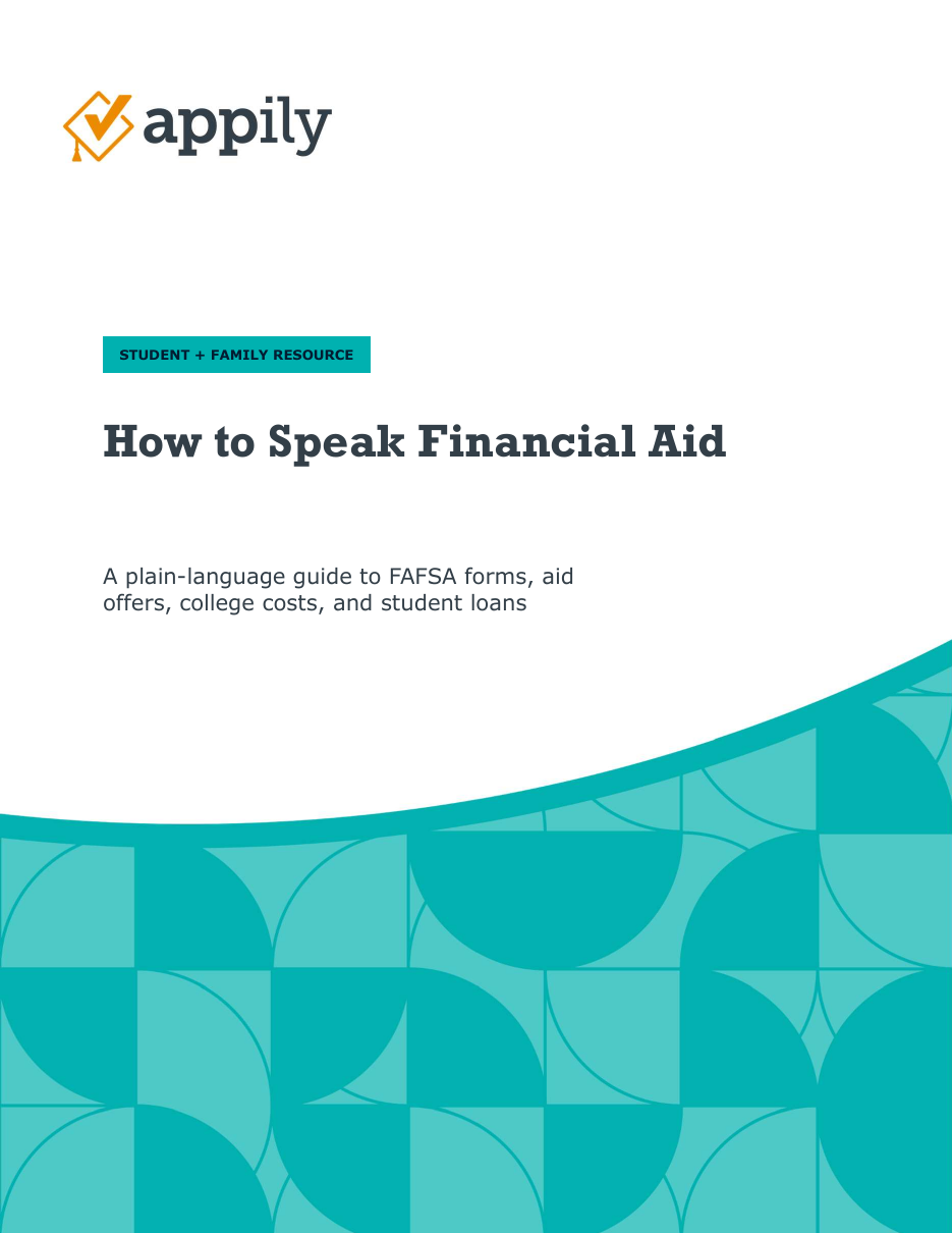 How to Speak Financial Aid resource preview